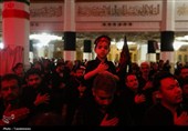 عزاداری شب تاسوعای حسینی در حرم حضرت معصومه (س)
