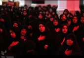 عزاداری شب تاسوعای حسینی در حرم حضرت معصومه (س)