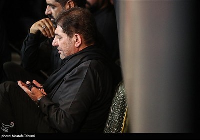 مراسم عزاداری روز تاسوعا با حضور محمد مخبر