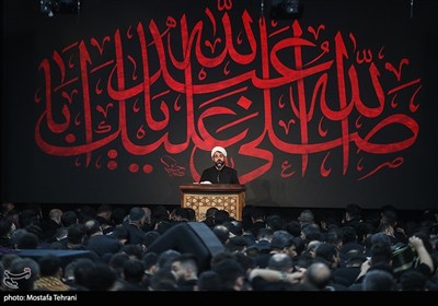 عزاداری روز تاسوعا در مهدیه امام حسن(ع) 