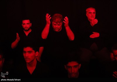 عزاداری روز تاسوعا در مهدیه امام حسن(ع) 