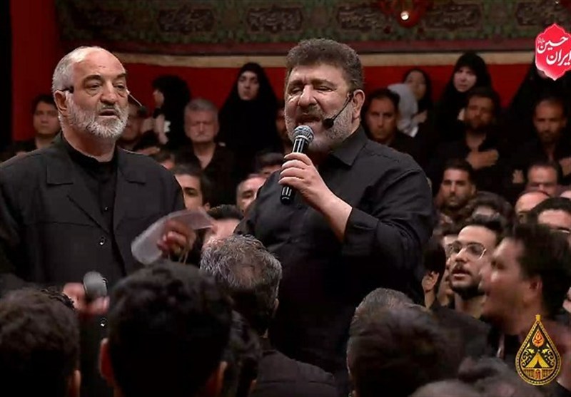 مداحی شورانگیز نریمان پناهی و حدادیان در حسینه‌ی مُعلی