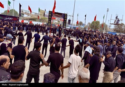 عزاداری روز تاسوعا در بندرعباس شهر محبان حضرت عباس