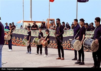 عزاداری روز تاسوعا در بندرعباس شهر محبان حضرت عباس