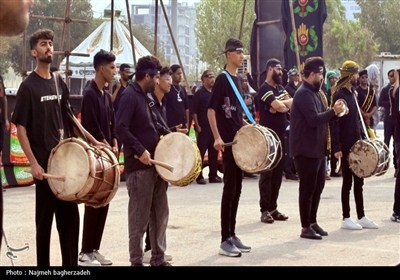 عزاداری روز تاسوعا در بندرعباس شهر محبان حضرت عباس