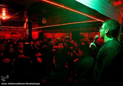 عزاداری شب تاسوعا در حسینیه شهید هاشمی