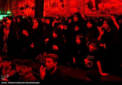 عزاداری شب تاسوعا در حسینیه شهید هاشمی