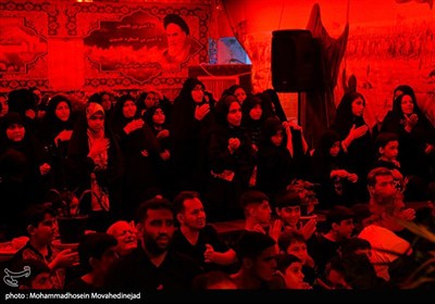 عزاداری شب تاسوعا در حسینیه شهید هاشمی
