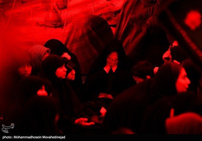 عزاداری شب تاسوعا در حسینیه شهید هاشمی