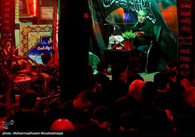 عزاداری شب تاسوعا در حسینیه شهید هاشمی