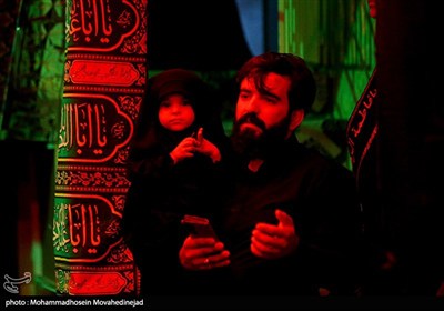 عزاداری شب تاسوعا در حسینیه شهید هاشمی