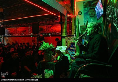 عزاداری شب تاسوعا در حسینیه شهید هاشمی