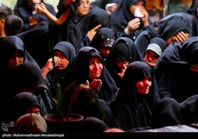 عزاداری شب تاسوعا در حسینیه شهید هاشمی