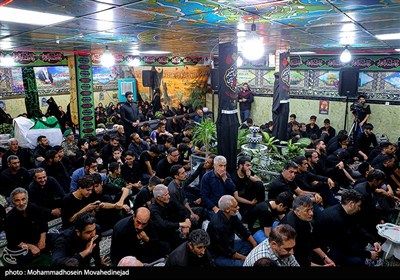 عزاداری شب تاسوعا در حسینیه شهید هاشمی