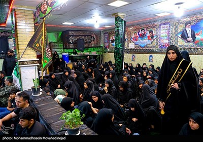 عزاداری شب تاسوعا در حسینیه شهید هاشمی