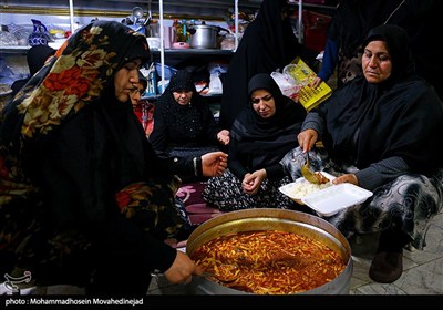 عزاداری شب تاسوعا در حسینیه شهید هاشمی
