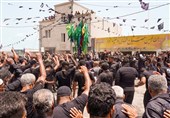 دریای اشک و دلدادگی در جزایر خلیج فارس همزمان با تاسوعای حسینی