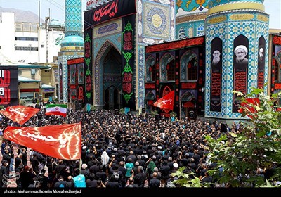عزاداری روز تاسوعا در امامزاده صالح(ع)