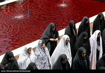 عزاداری روز تاسوعا در امامزاده صالح(ع)