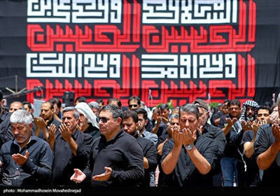عزاداری روز تاسوعا در امامزاده صالح(ع)