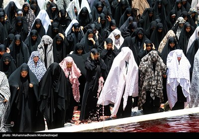 عزاداری روز تاسوعا در امامزاده صالح(ع)