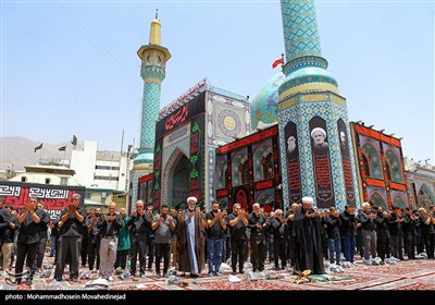 عزاداری روز تاسوعا در امامزاده صالح(ع)