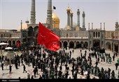 حال و هوای حرم حضرت معصومه(س) در روز تاسوعا+ تصویر