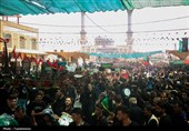 حضور دسته‌جات عزاداری تاسوعای حسینی در حرم کریمه اهل بیت(س)