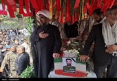تشییع پیکر پاسدار شهید محمد فقیه منزه در صباشهر