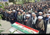 تشییع پیکر پاسدار شهید محمد فقیه منزه در صباشهر