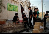 مواکب کودکانه عشاق امام حسین(ع) در رامشیر