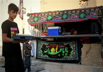 مواکب کودکانه عشاق امام حسین(ع) در رامشیر