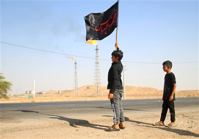 مواکب کودکانه عشاق امام حسین(ع) در رامشیر