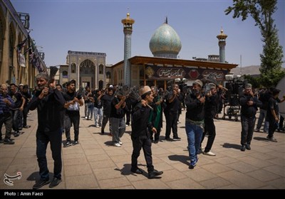 شیراز سومین حرم اهل بیت (ع) در ماتم علمدار کربلا