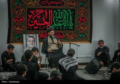 عزاداری روز تاسوعا در منزل شهید ایزدی(حاج رمضان)
