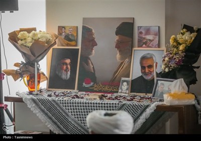 عزاداری روز تاسوعا در منزل شهید ایزدی(حاج رمضان)