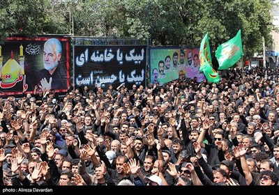 اجتماع عزاداران حسینی در اردبیل