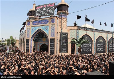 اجتماع عزاداران حسینی در اردبیل