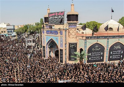 اجتماع عزاداران حسینی در اردبیل