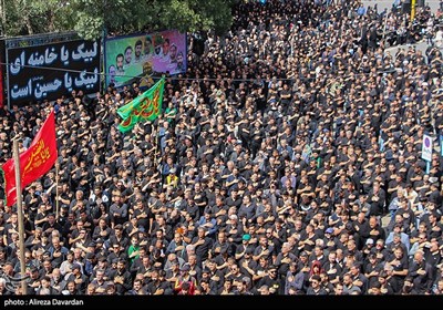 اجتماع عزاداران حسینی در اردبیل