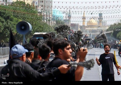 عزاداری تاسوعای حسینی در مشهد