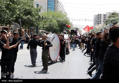 عزاداری تاسوعای حسینی در مشهد