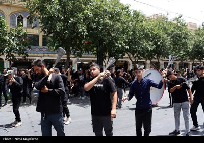 عزاداری تاسوعای حسینی در مشهد