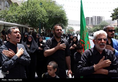 عزاداری تاسوعای حسینی در مشهد