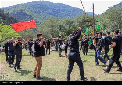 اجتماع تاسوعای حسینی در اشکورات گیلان