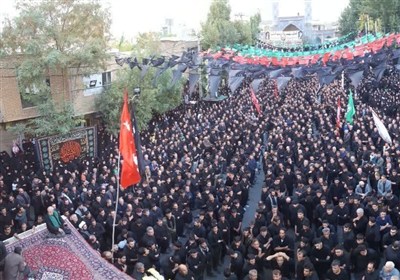 جلوه زیبایی از شور حسینی و میثاق مهدوی در شهر مریانج