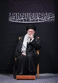 مراسم عزادارای شب عاشورای حسینی(ع) در حسینیه امام خمینی(ره) با حضور رهبر معظم انقلاب