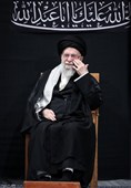 مراسم عزادارای شب عاشورای حسینی(ع) در حسینیه امام خمینی(ره) با حضور رهبر معظم انقلاب