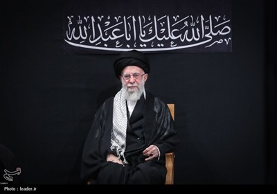 Ayatollah Khamenei Attends Mourning Ceremony in Tehran