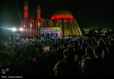 مراسم عزادارای شب عاشورای حسینی(ع) در کیش